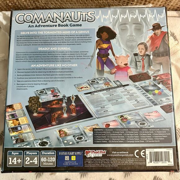 Comanauts An Adventure Board Game Sealed - Picture 2 of 2